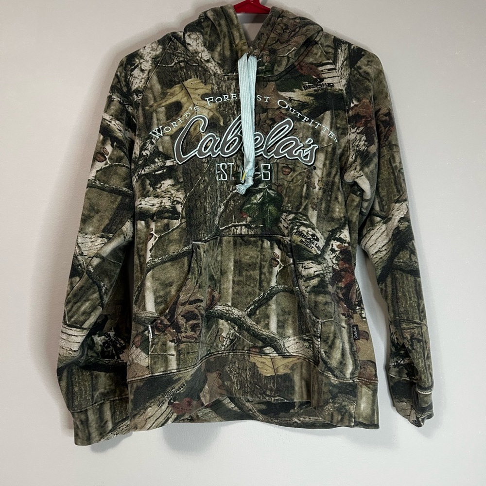 Cabela's Forest Camouflage Sweatshirt, Size S